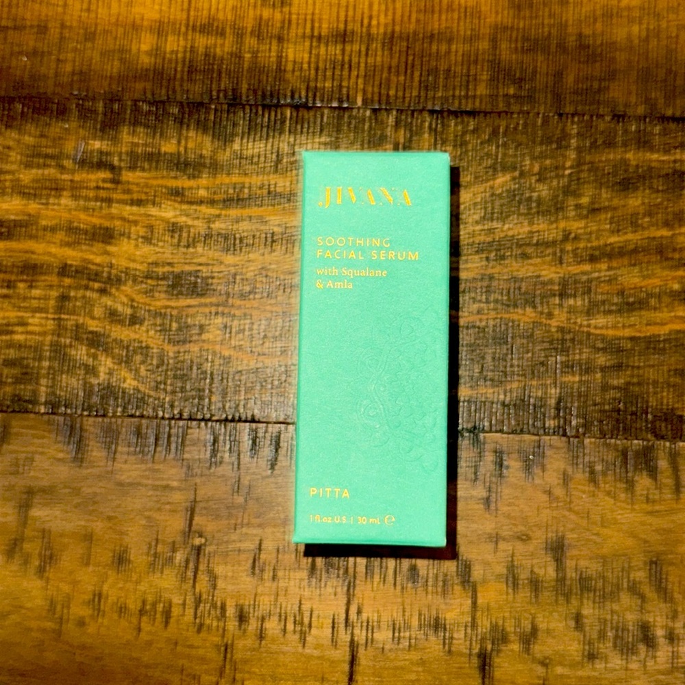 Jivana Soothing Facial Serum with Squalane & Amla - 30ml New